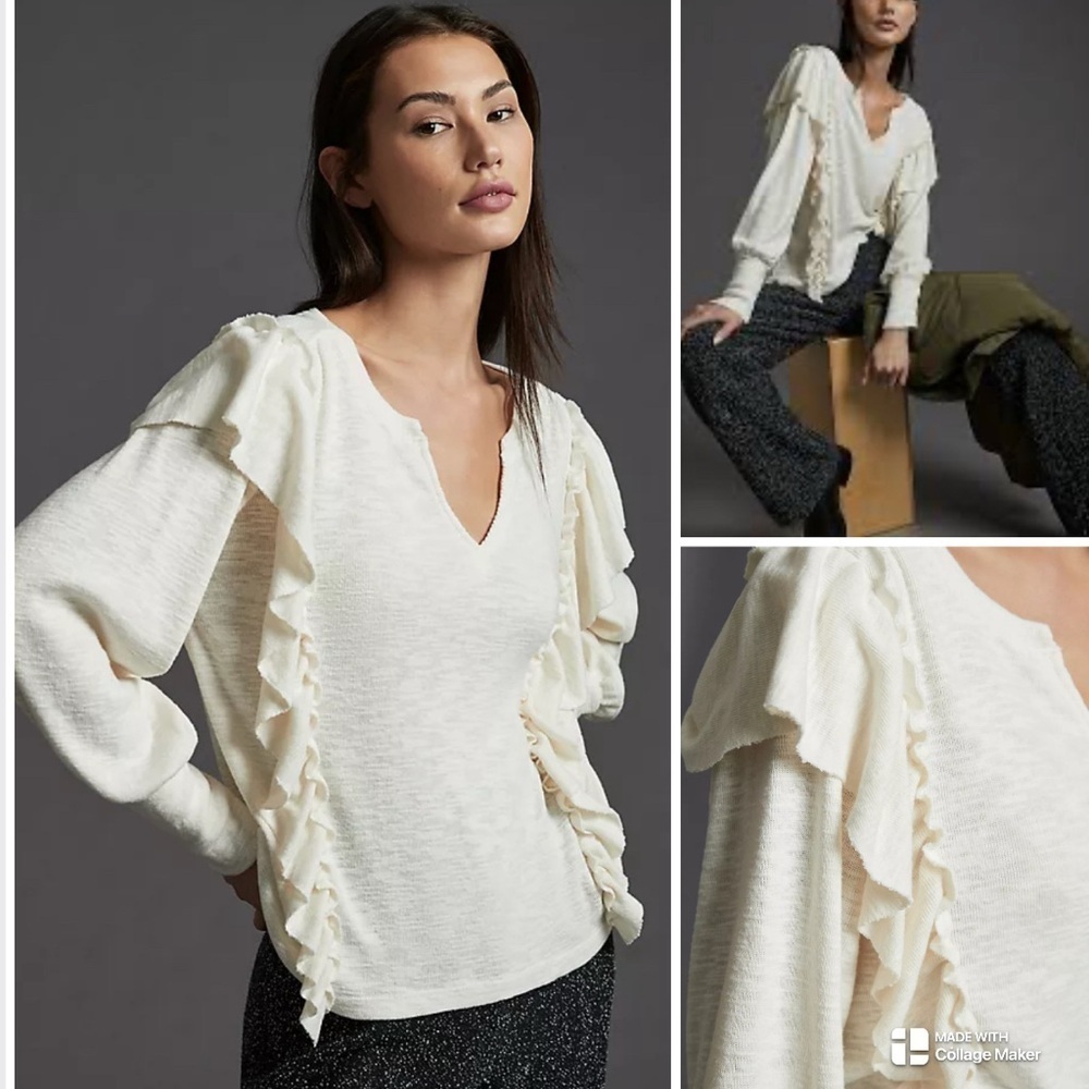 Anthropologie Pilcro cozy lightweight sweater